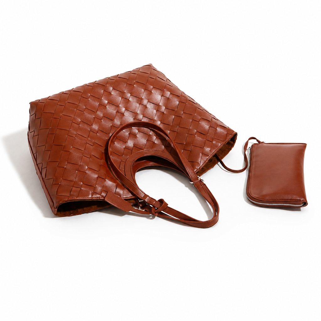 Everyday Woven PU Carryall — alternate view 2