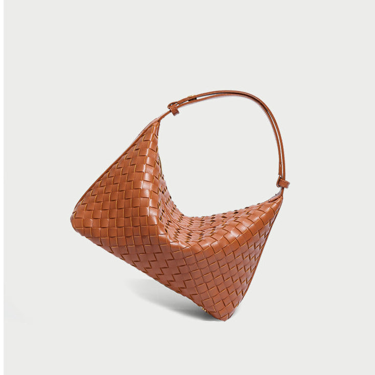 Curve Woven PU Hobo Bag — detail 12