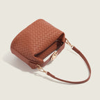 Box Woven-Texture PU Handbag — alternate view 2