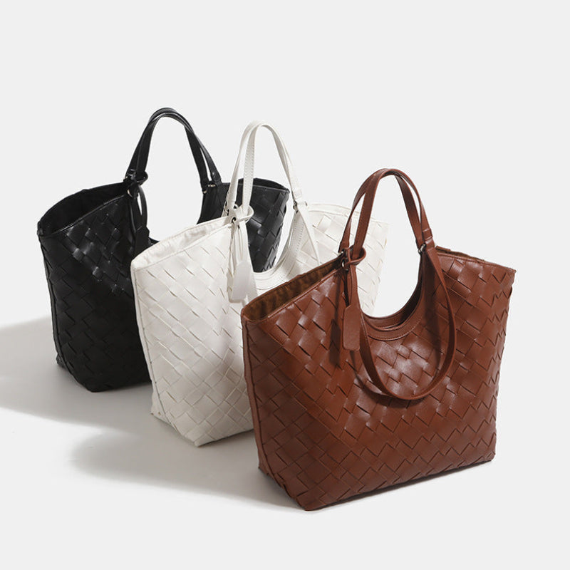 Everyday Woven PU Carryall — detail 01