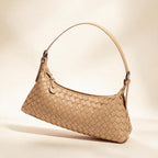 Lune Woven PU Shoulder Bag — detail 03