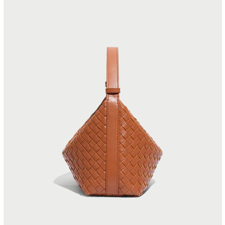 Curve Woven PU Hobo Bag — detail 13
