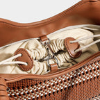 Lattice Woven Microfiber Tote — detail 28
