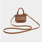 Lattice Woven Microfiber Tote — detail 15