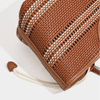 Lattice Woven Microfiber Tote — detail 27