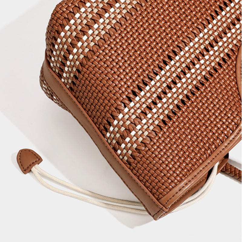 Lattice Woven Microfiber Tote — detail 27