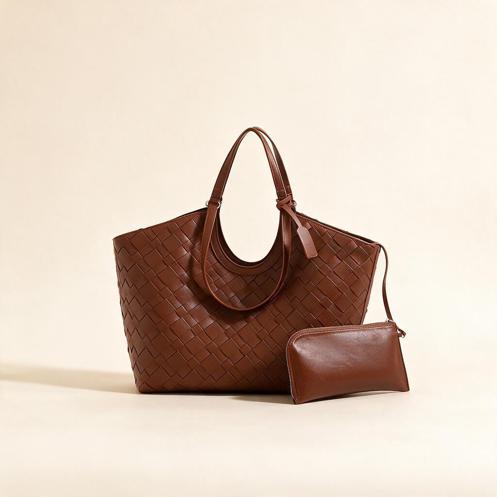 Everyday Woven PU Carryall — detail 10