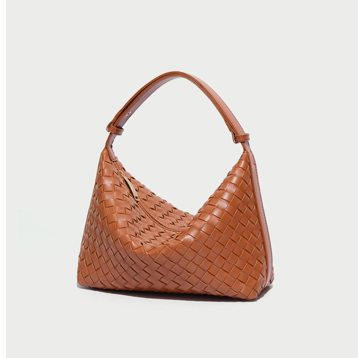 Curve Woven PU Hobo Bag — detail 11