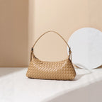 Lune Woven PU Shoulder Bag — product overview