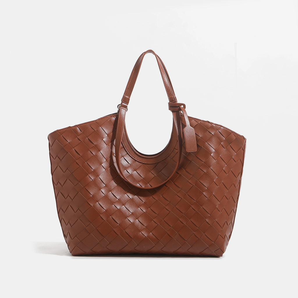 Everyday Woven PU Carryall — product overview